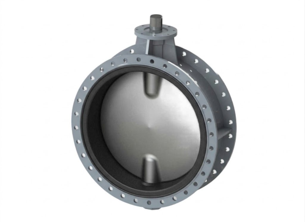 Double Flanged Butterfly Valve